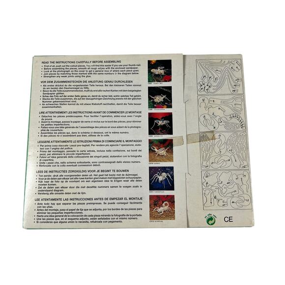 IQ ASSEMBLING PRODUCTS SERIES Wooden 3D Honey Bee Puzzle Model Kit NEW C007 - Picture 7 of 8